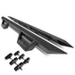 2007-2016 Jeep Wrangler 4-Door Step Down Nerf Bars - Black