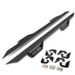 07-17 Chevrolet Silverado Crew Cab Step Down Nerf Bars - Black