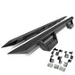 09-17 Dodge Ram 1500 Quad Cab Step Down Nerf Bars - Black