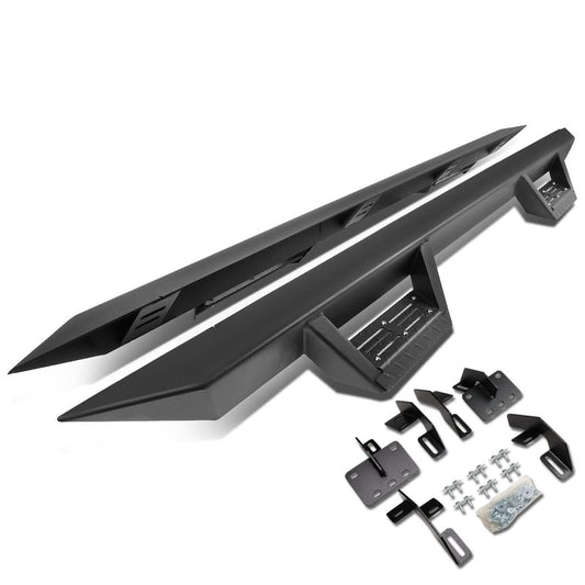 2019 Dodge Ram 1500 Crew Cab Step Down Nerf Bars - Black