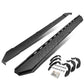 07-17 Chevy Silverado GMC Sierra 5.5" Straight Nerf Step Bar Black