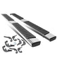 07-19 Chevrolet Silverado GMC Sierra 6" Straight Nerf Step Bar Silver