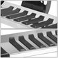 15-20 Ford F-150 / 17-20 F-250 F-350 6" Flat Board Nerf Step Bar Silver