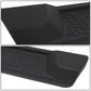 2018-2019 Jeep Wrangler 4-Door 4.5" Nerf Bars - Black