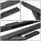2018-2019 Jeep Wrangler JL 4-Door Black Nerf Bars Step Bars