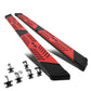 2019-2020 Dodge Ram 1500 Crew Cab 5.5" Nerf Bar Step Bar Black/Red