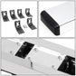 09-20 Dodge Ram 5 Inch Honeycomb Step Nerf Bars Chrome Black
