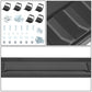 2022-2023 Ford F-150 SuperCrew Cab Black Nerf Bar Step Bar