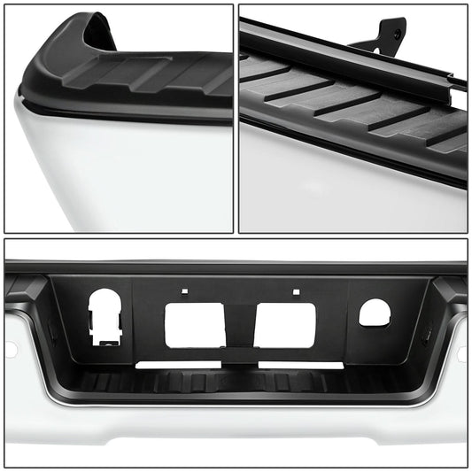 14-19 Chevrolet Silverado 1500 Rear Step Bumper - Chrome