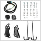 92-99 Chevrolet Suburban Rear Step Bumper - Black with Strip Hole