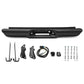 92-99 Chevrolet Suburban Rear Step Bumper - Black with Strip Hole