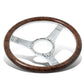 Banjo Style Wooden Steering Wheel