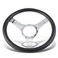 Banjo Style Leather Steering Wheel