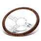 Banjo Style Wooden Steering Wheel T2 Style
