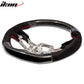 2015-2017 Mustang V1 Matte Steering Wheel Carbon Fiber Synthetic Suede