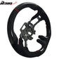 2015-2017Â Ford Mustang V3 Steering WheelMatte CF Synthetic Suede Red R