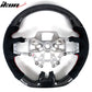 2018-2023 Ford Mustang V1 Steering Wheel w/ Red Stitching Carbon Fiber