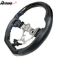 2015-2021 Subaru WRX STI Steering Wheel Matte CF + Perforated Leather