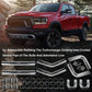 Universal 2.5" Aluminium Turbo Intercooler Piping Kit with Silicone Couplers, U-Pipe & Stainless Steel T-Bolt Clamps