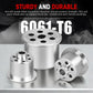 BMW E46 3 Series & E85 Z4 Solid Billet Aluminium Rear Differential Bushing Set 1999 - 2008 (Excludes E46 M3 / Z4M / Replaces 33176770788 / 33176751808 / 33171093175 / 33171093565)