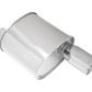 Megan Racing Universal Exhaust F-RT Muffler 2.5" Pipe 3.5" MR-MU-FRT