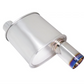 Megan Racing - Universal Exhaust F-RT Turbo Muffler 3" Pipe 3.5" Single Various Finishes MR-MU-FRT-T