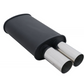 Megan Racing Muffler Universal Dual 3" Tips 2.5" Piping MR-MU-MDT