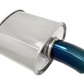 Megan Racing Universal Exhaust M-FG SINGLE Curved Muffler - MR-MU-MFG