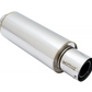 Megan Racing Universal Exhaust Muffler - Various Models 19.5" Length 5.5" Height 2.4" Inlet ID 3.9" Tip ID 3.9" Stainless Steel