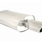 Megan Racing Universal Exhaust O ST Muffler (Single Oval Tip) - MR-MU-OST