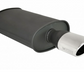 Megan Racing Universal Exhaust O ST Muffler (Single Oval Tip) - MR-MU-OST