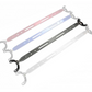 Megan Racing Rear Lower Bar for Honda Prelude 1992-1996 - Blue - MR-SB-HP9201RU-B