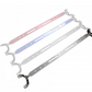 Megan Racing Rear Lower Bar for Honda Prelude 1992-1996 - Blue - MR-SB-HP9201RU-B