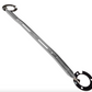 Megan Racing Strut Tower Bars Front Upper for 1995-1999 Mitsubishi Eclipse Race-Spec Aluminum Anodized Blue