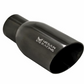 Megan Racing Universal Exhaust Tip for 3.5" Black Chrome 2.5" Piping - MR-UT-BC01