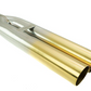 Megan Racing Universal 3" VIP Exhaust Tip - Blast Pipe Style Gold