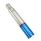 Megan Racing Universal 3" to 4" VIP Exhaust Tips Single Blue Tip – Inlet 75mm Outlet 110mm Length 600mm
