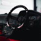 Pink Bliss Heart Suede Leather Steering Wheel Hub Adapter Kit For Impreza WRX Legacy