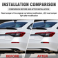 2022-2026 Xgen Civic Sedan LED Reflectors 11th Gen V3 Smoked