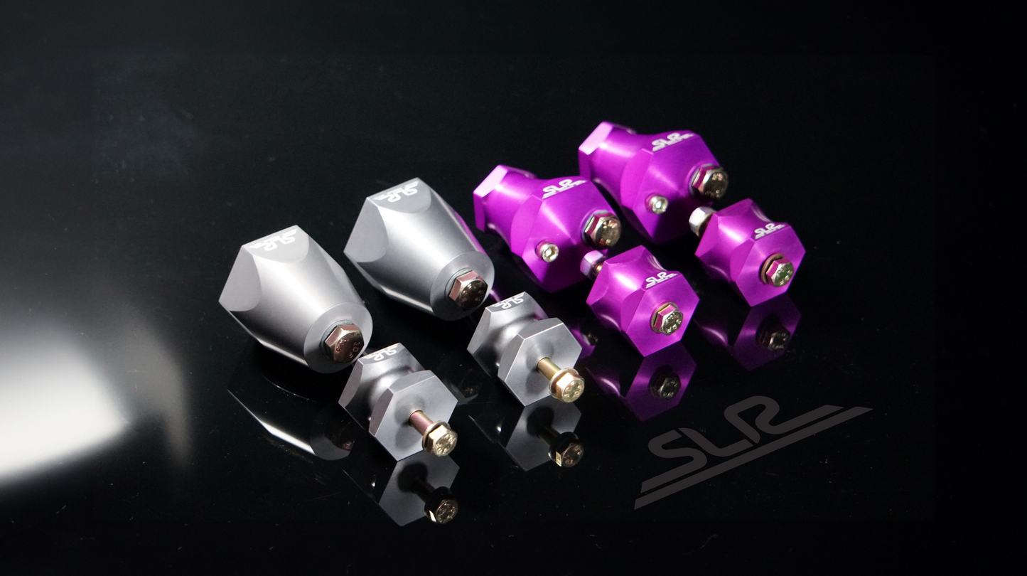 E46 M3 BMW Solid Aluminum Engine & Transmission Motor Mount Set