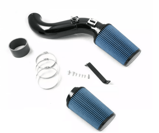 Rudy's Black Cold Air Intake Oiled Filters For 13-16 Chevy GMC 6.6L LML Duramax