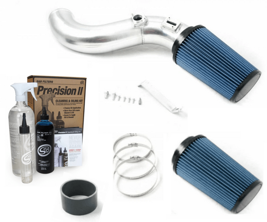Rudy's Polished Cold Air Intake w/ Filter Cleaning Kit For 13-16 Chevrolet GMC 6.6L LML Duramax