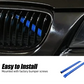 Front Kidney Grille V-Brace Bars for BMW E90 E91 E92 E93 (2006-2013) – Steel Upgrade