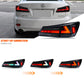 Lexus IS250 / IS350 / IS-F 2IS LED RGB Tail Light Assembly with Sequential Turn Signal & Start-Up Animation 2006 - 2013 (Left & Right / Pair)