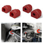 BMW 3 Series E46 80A Polyurethane Front & Rear Anti-Roll Sway Bar Bushing Set 2001 - 2006 (Replaces 31351097179 / 33551138104)