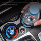 BMW Silicone Anti-Slip Car Coaster / Cup Mat 2-Piece Set for 1 / 3 / 4 / 5 Series, X3 / X5 / X7 (F20 / F40 / G01 / G02 / G05 / G22 / G30 / G32)