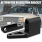 Jeep Wrangler TJ & Cherokee XJ 4.0L Inline-6 Billet Aluminum Alternator Relocation Bracket Kit 1996 - 2002