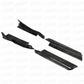 A S Style Carbon Fiber Side Skirts for Porsche Cayman 718 16-18