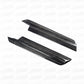 A S Style Carbon Fiber Side Skirts for Porsche Cayman 718 16-18