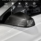 Side Mirror Cover OEM Style for Tesla Model X / S - Dry Carbon Fiber Exterior Mods